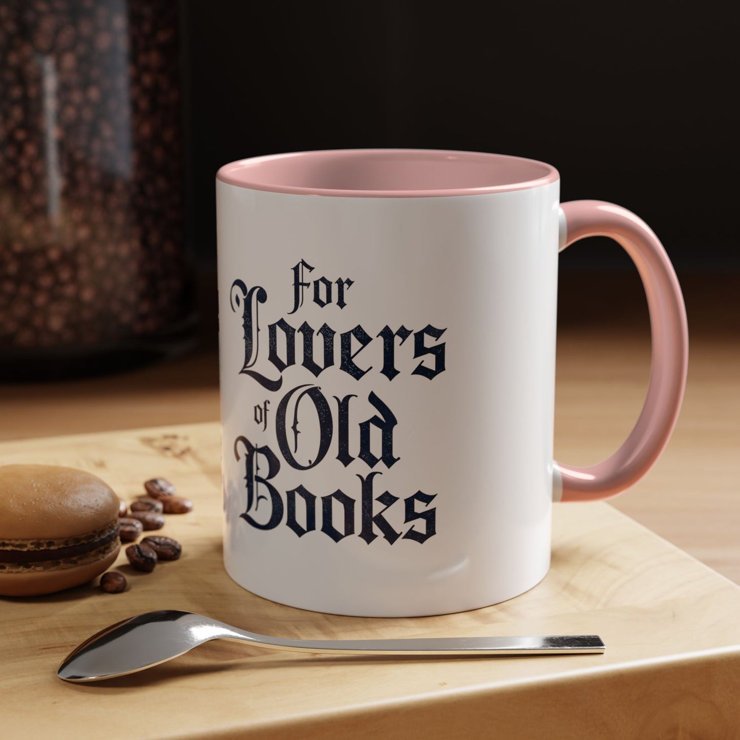 For Lovers of Old Books Mug | Vintage Dark Academia Coffee Cup | Book Lover Gift - BOOKISH & BREW
