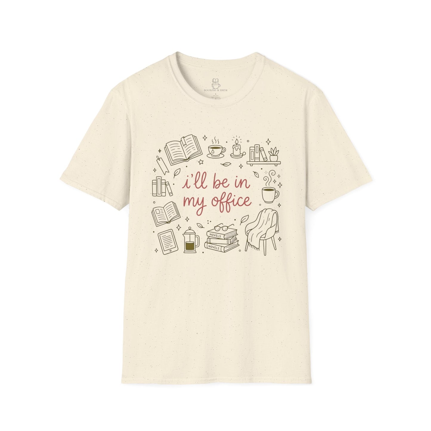 I'll Be In My Office Shirt, Funny Book Lover Gift Printify