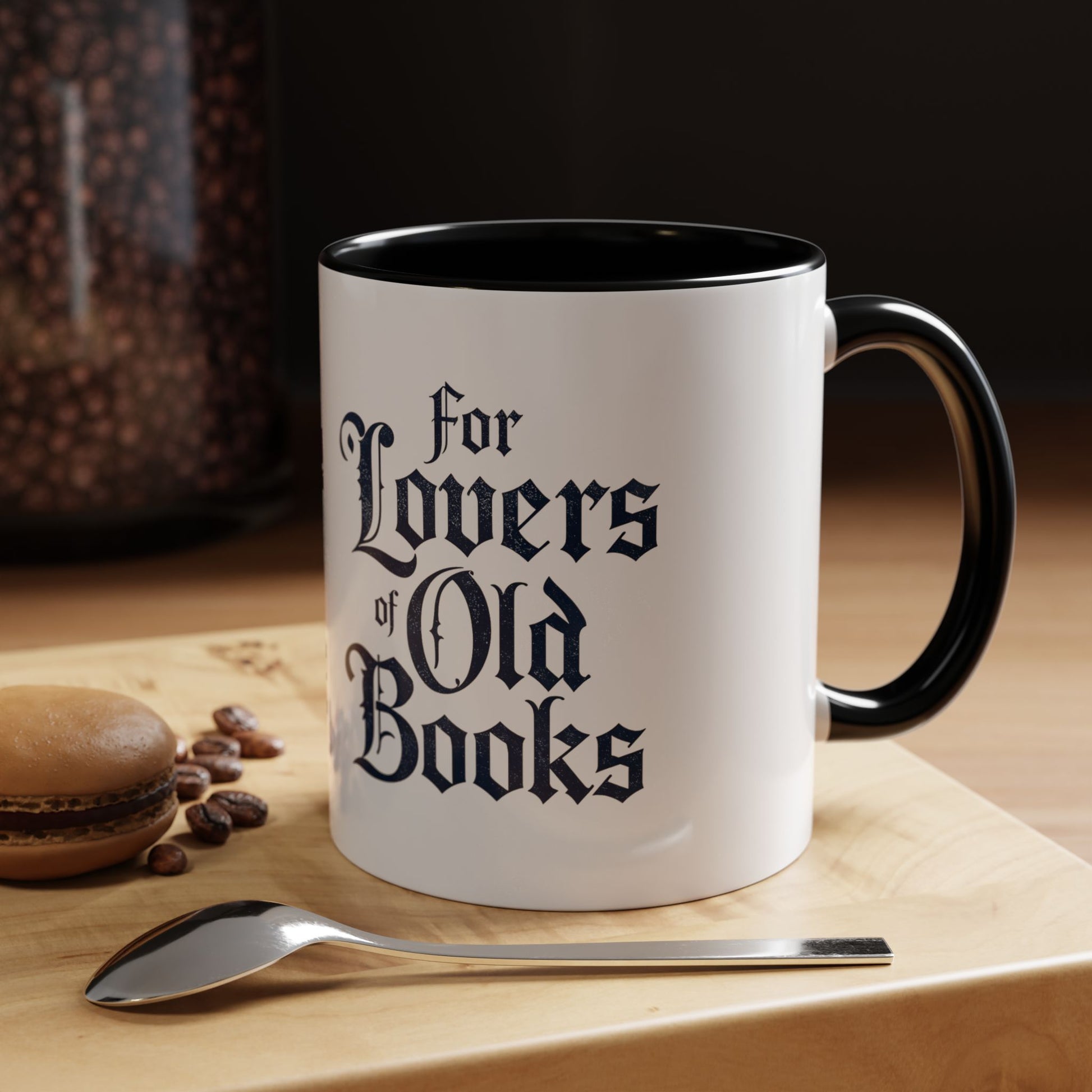 For Lovers of Old Books Mug | Vintage Dark Academia Coffee Cup | Book Lover Gift - BOOKISH & BREW
