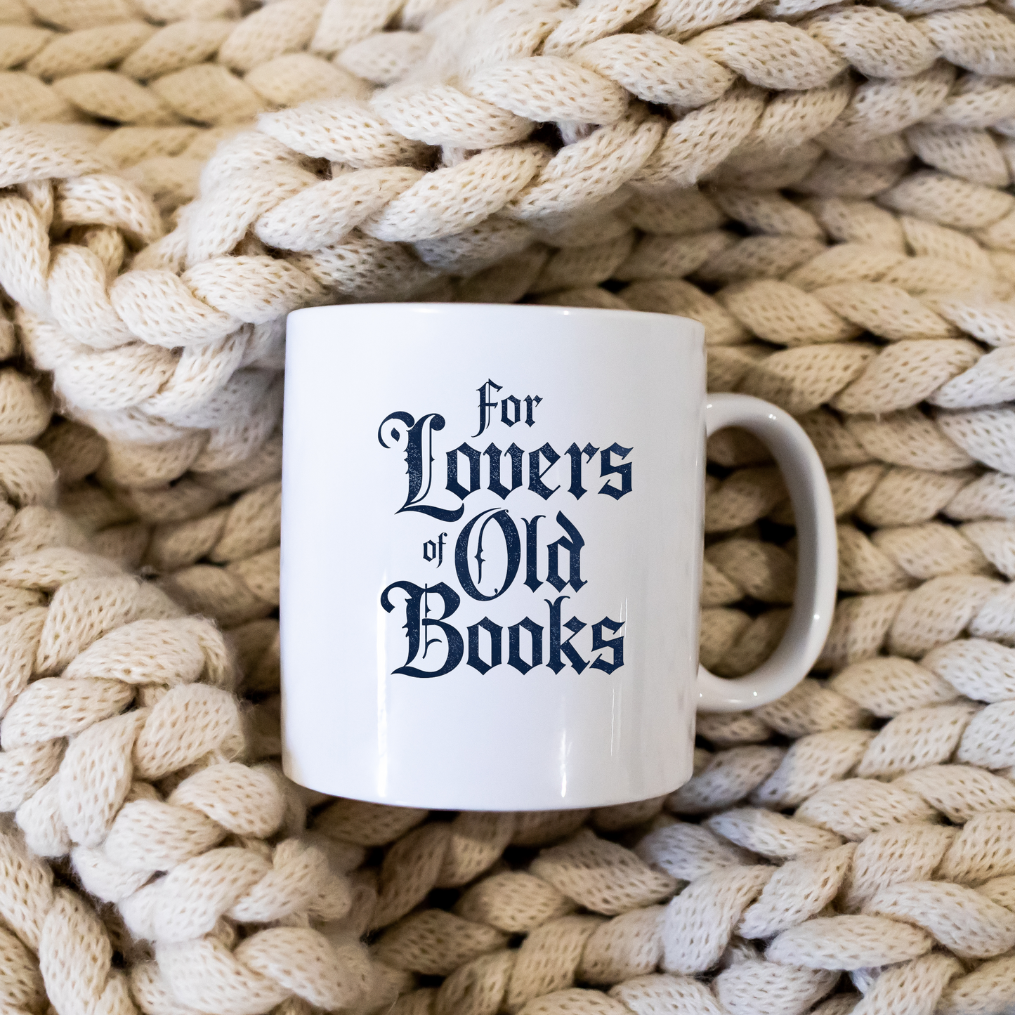 For Lovers of Old Books Mug | Vintage Dark Academia Coffee Cup | Book Lover Gift - BOOKISH & BREW