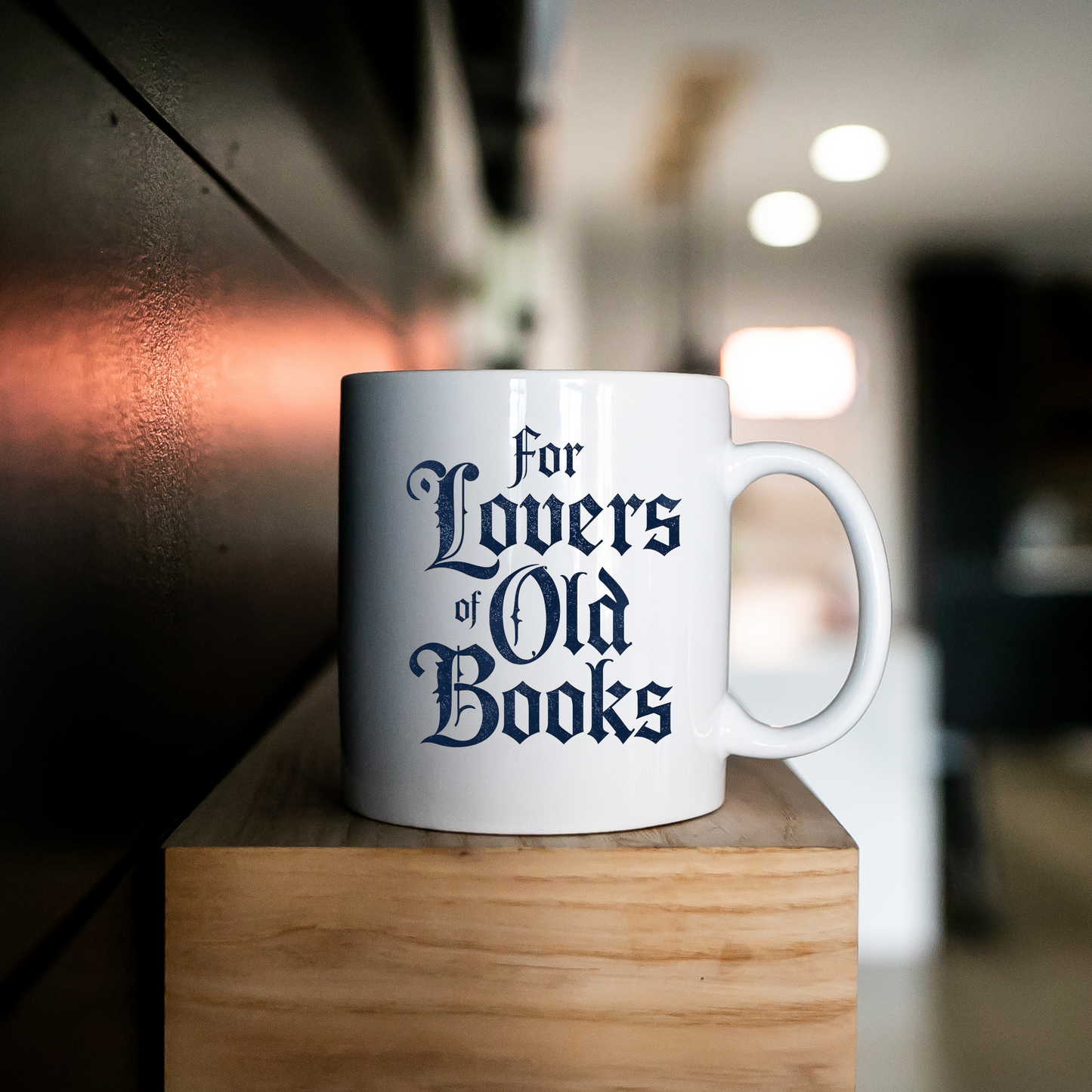 For Lovers of Old Books Mug | Vintage Dark Academia Coffee Cup | Book Lover Gift - BOOKISH & BREW