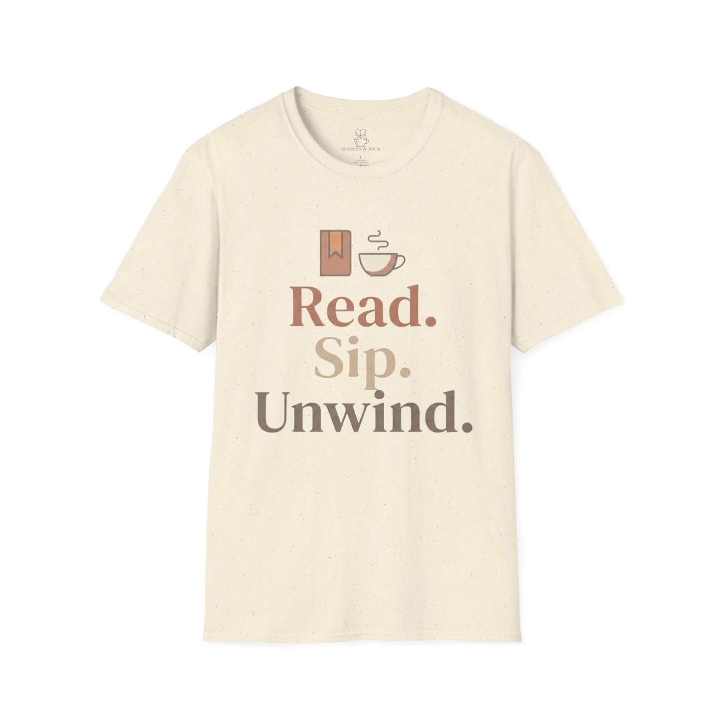 Read Sip Unwind T-Shirt – Cozy Book and Coffee Tee - BOOKISH & BREW