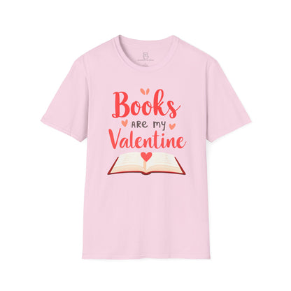 Books are my Valentine Shirt | Cute Book Lover Gift & Romance Reader Tee Printify