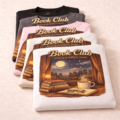 Book Club T-Shirt – Bookworm Gift