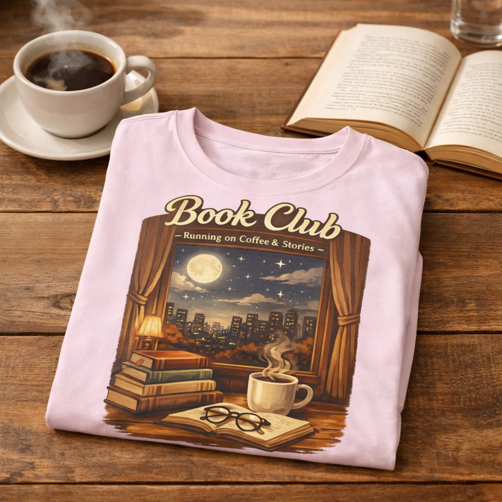 Book Club T-Shirt – Bookworm Gift