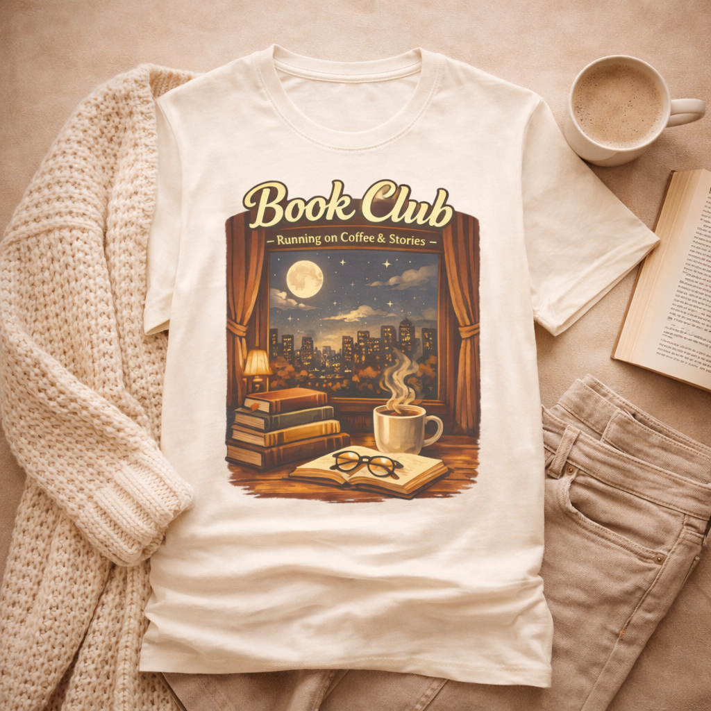 Book Club T-Shirt – Bookworm Gift