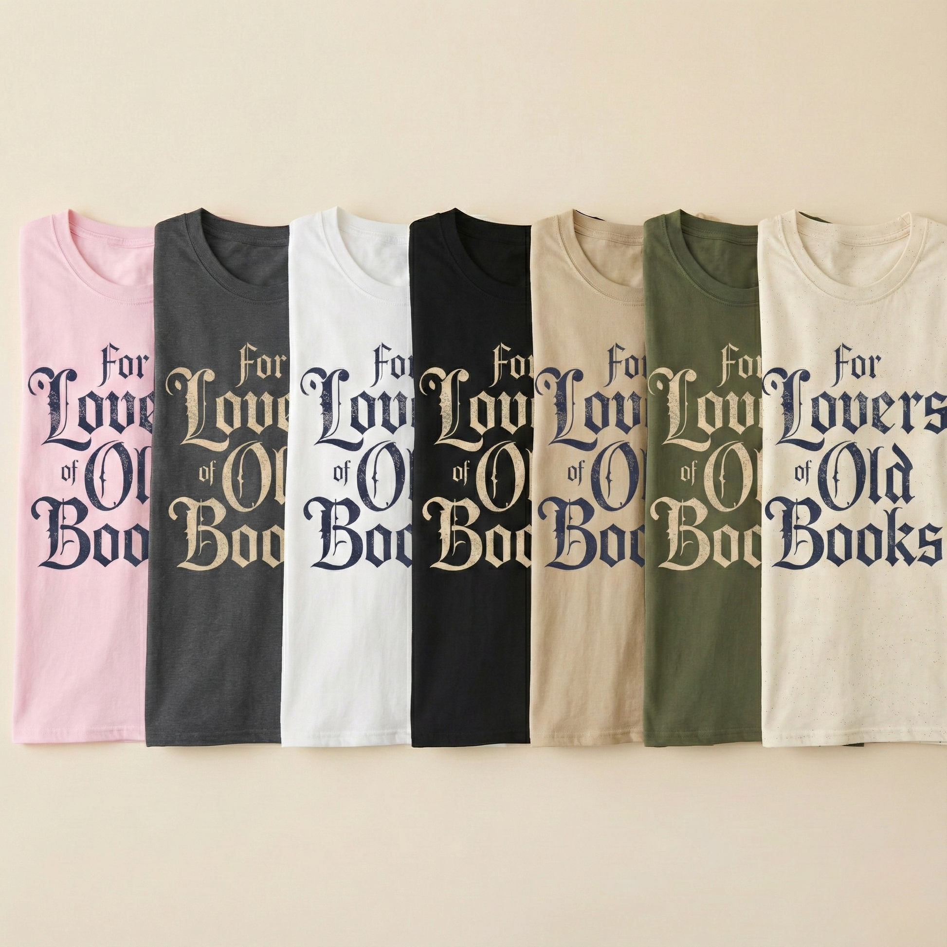 For Lovers of Old Books | Vintage Dark Academia T-Shirt | Book Lover Gift - BOOKISH & BREW
