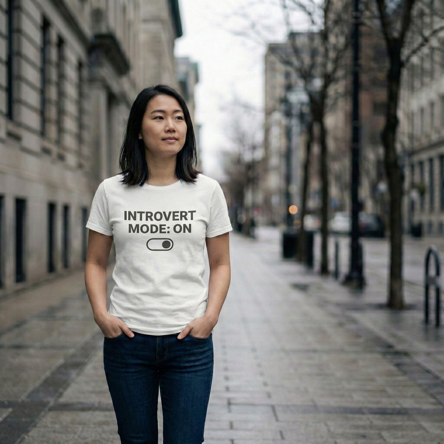 Introvert Mode: On T-Shirt — Funny Introvert Tee