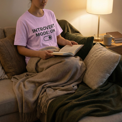 Introvert Mode: On T-Shirt — Funny Introvert Tee
